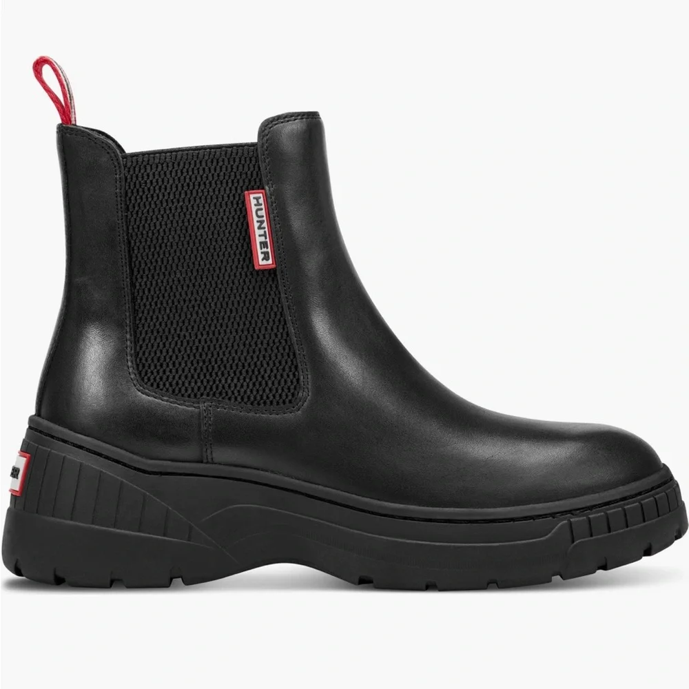 Hunter Women’s Neveah Slip-On Waterproof Chelsea Booties - worn once! - Picture 3 of 8